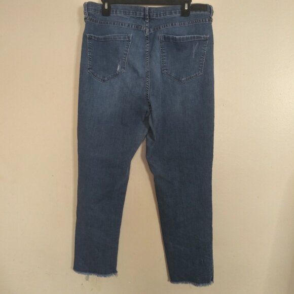 Nicole Miller New York SOHO High Rise Ankle Slim Jeans Size: 14 - Picture 5 of 10